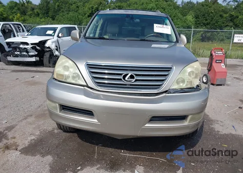 2003 Lexus Gx 470 z USA, uszkodzony, nr VIN JTJBT20X430009455